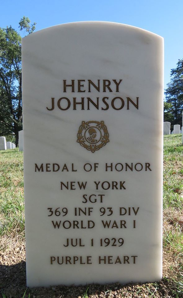 Headstone of SGT Henry Johnson, Medal of Honor recipient